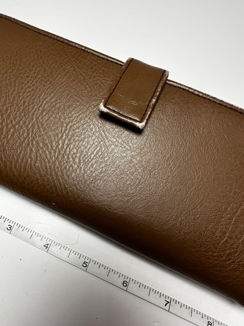 Matt & Nat Brown Vegan Leather Continental Wallet Organizer - Picture 2 of 5